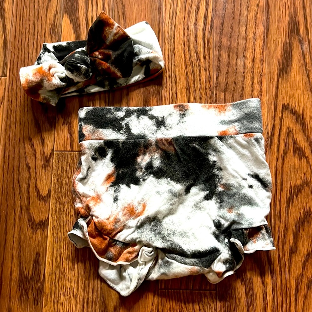 Angel Dear x Spearmint Love Bloomer Short + Headband Set